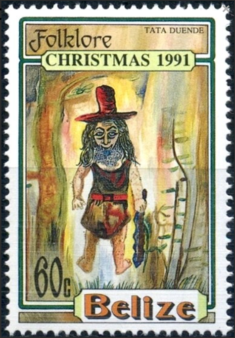 Tata Duende folklore postage stamp