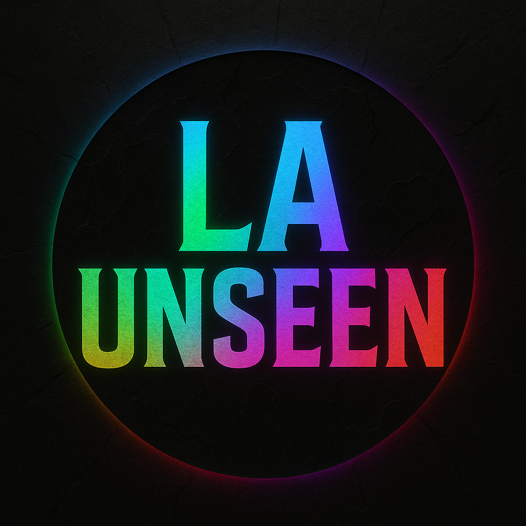 LA Unseen neon portal